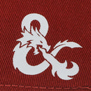 Dungeons & Dragons D20 Adult Red Unstructured Baseball Cap
