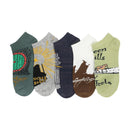 Lord Of The Rings Character Icon 5 Pack Ankle Socks