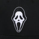 Ghostface Character Embroidered AOP Men's Black Baseball Cap