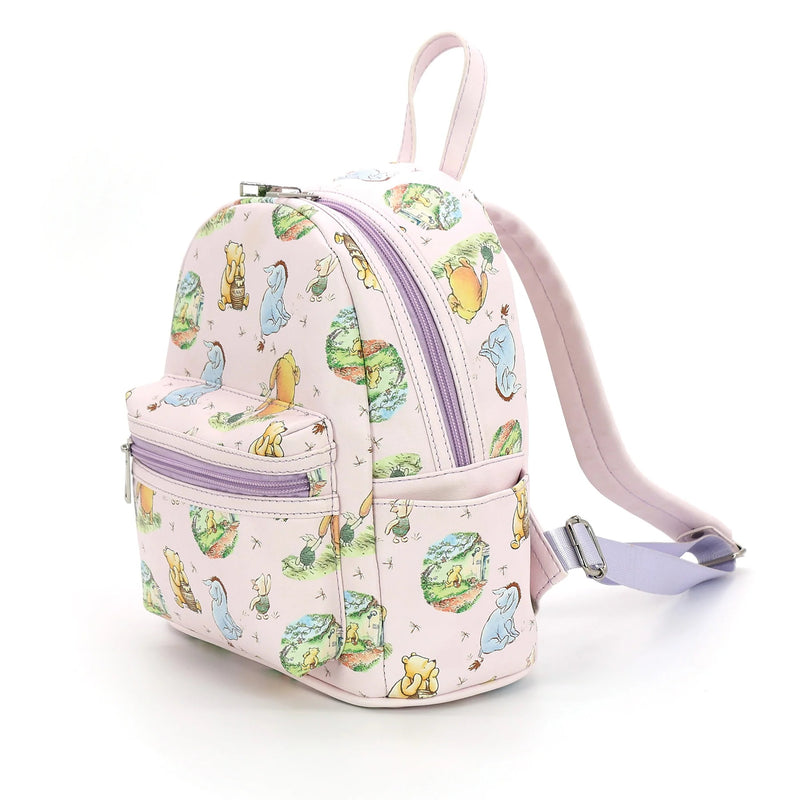 Winnie the Pooh Pattern Mini Backpack