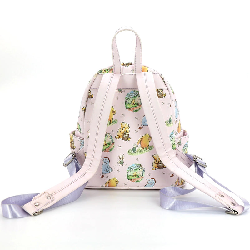 Winnie the Pooh Pattern Mini Backpack