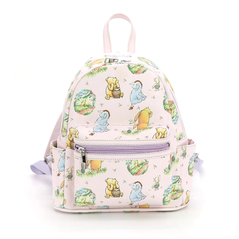 Winnie the Pooh Pattern Mini Backpack