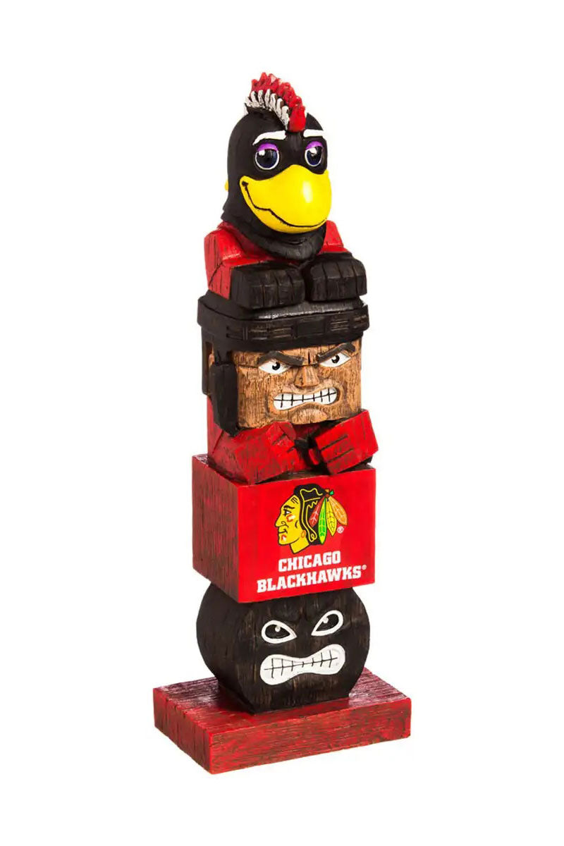 Chicago Blackhawks Tiki Totem