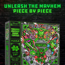 Teenage Mutant Ninja Turtles Jigsaw Puzzle – 1000 Piece TMNT Puzzle for Adults & Fans, Leonardo, Michelangelo, Donatello & Raphael Collectible Artwork, Ages 14+