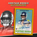 2026 Topps Heritage Football Mega Box