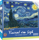 Masterpieces of Art Puzzle: Vincent Van Gogh - Starry Night