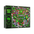 Teenage Mutant Ninja Turtles Jigsaw Puzzle – 1000 Piece TMNT Puzzle for Adults & Fans, Leonardo, Michelangelo, Donatello & Raphael Collectible Artwork, Ages 14+