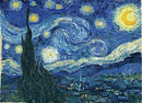 Masterpieces of Art Puzzle: Vincent Van Gogh - Starry Night