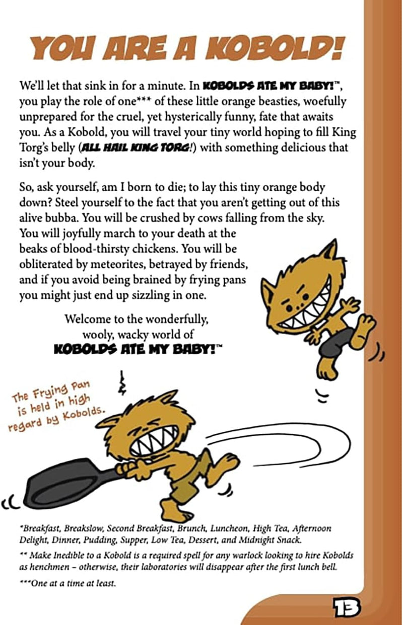 KOBOLDS Ate My Baby! The Orange Book