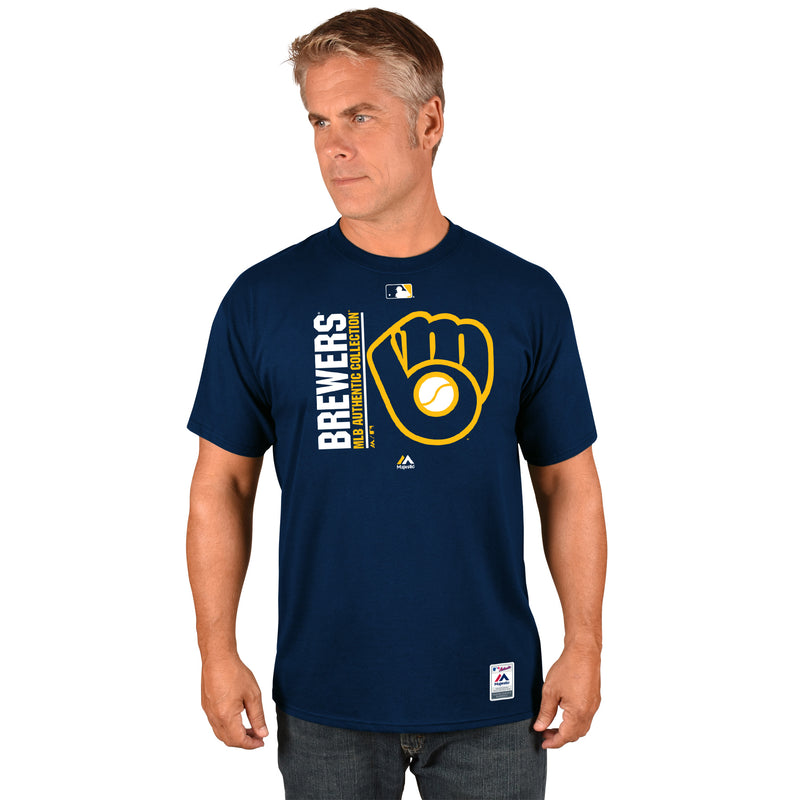 Majestic Milwaukee Brewers Team Icon Men's Shirt