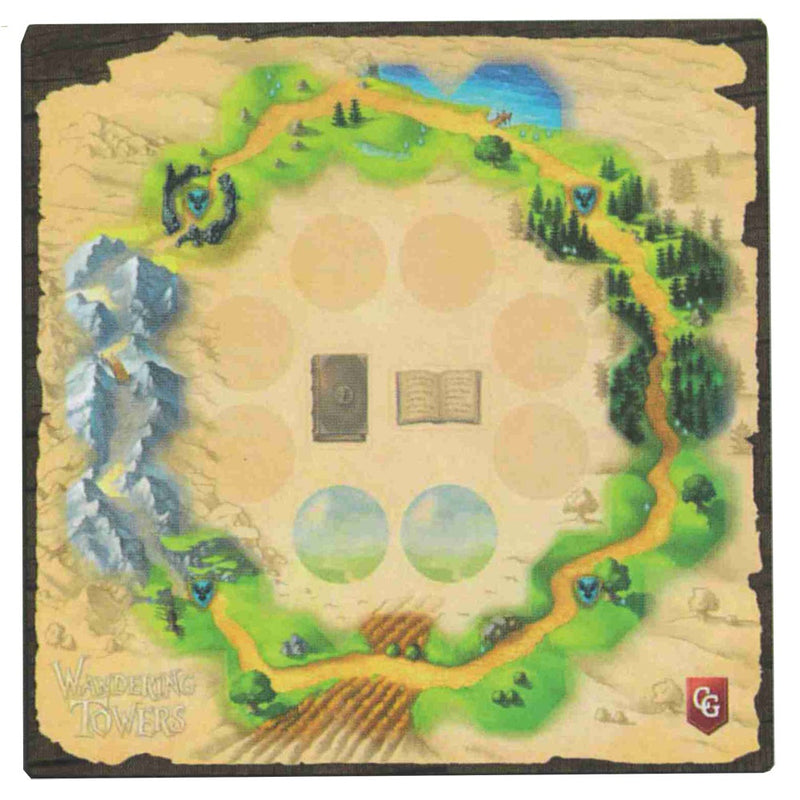 Wandering Towers: Play Mat, 50cm x 50cm