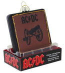 AC/DC Glass Album Cover Ornament, 2 Assorted