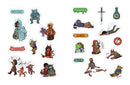 The Dungeonmeister RPG Sticker Book