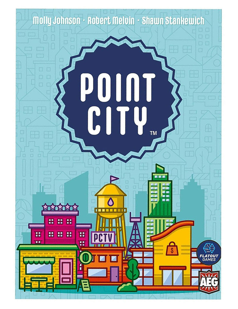 Point City Card Game | City Building, Drafting Collection Game