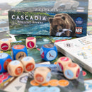 Cascadia: Rolling Rivers | Puzzly Flip-and-Roll-and-Write Cascadia Game