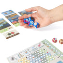 Cascadia: Rolling Rivers | Puzzly Flip-and-Roll-and-Write Cascadia Game