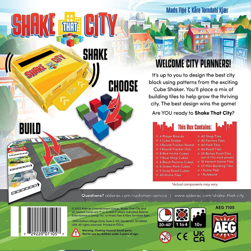 Shake That City - City Building Board Game