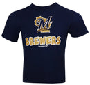 Milwaukee Brewers Toddler Boys Short Sleeve Tee