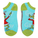 Dr. Seuss The Grinch Junior's 5 Pair Ankle Socks, 5-10