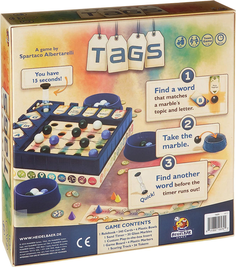 Tags Party Game