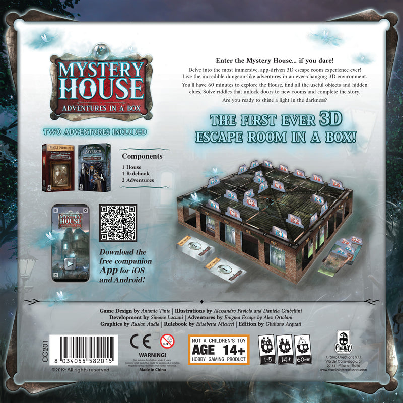 Mystery House Board Game