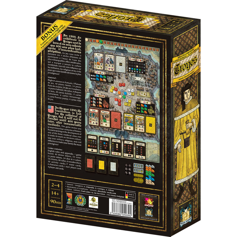 Troyes Strategy Board Game