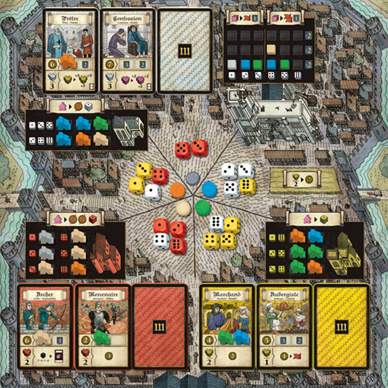 Troyes Strategy Board Game
