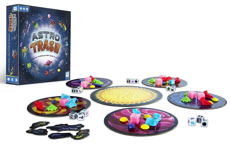 Astro Trash Family Board Game