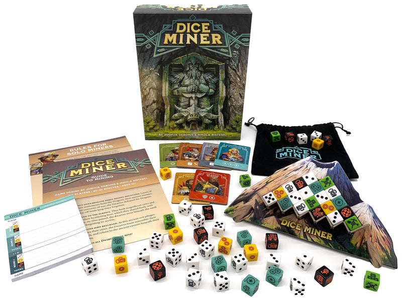 Dice Miner | One-of-a-Kind Game of Epic Dice Drafting