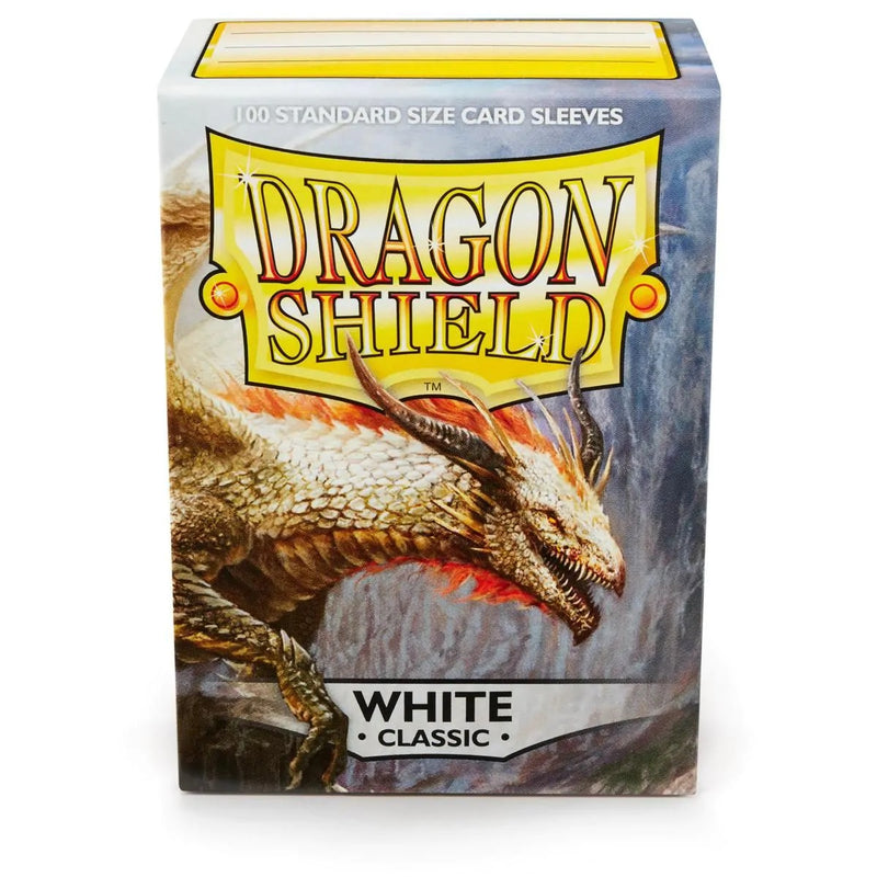 Dragon Shield Classic Card Sleeves, White, Standard Size (100ct)