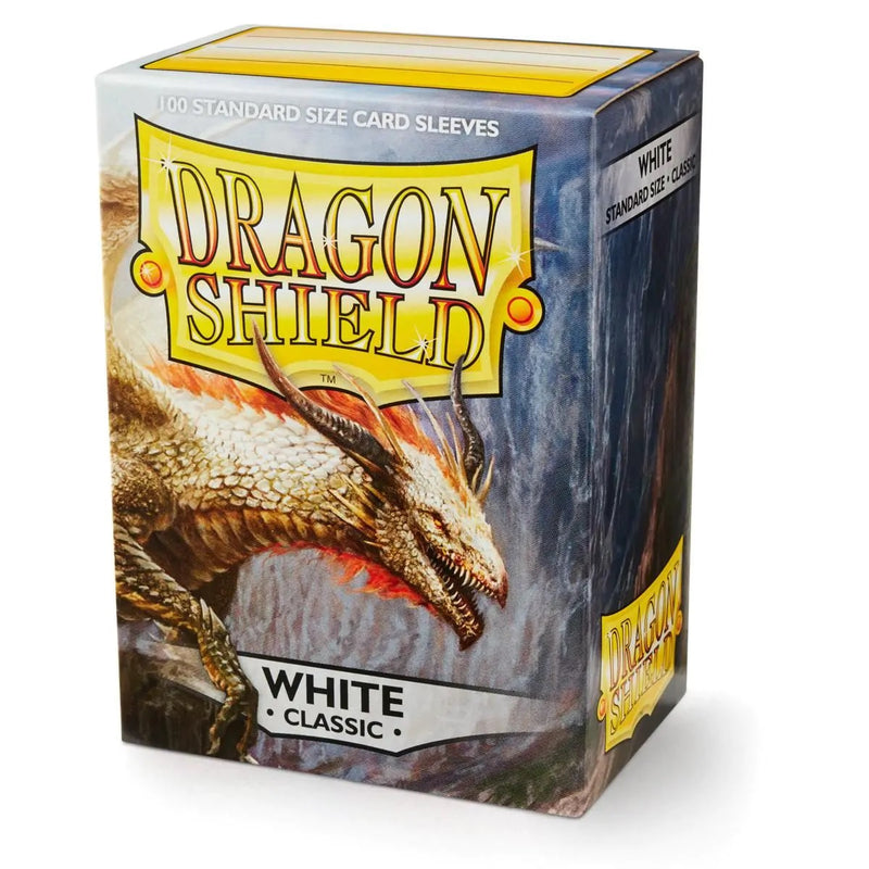 Dragon Shield Classic Card Sleeves, White, Standard Size (100ct)