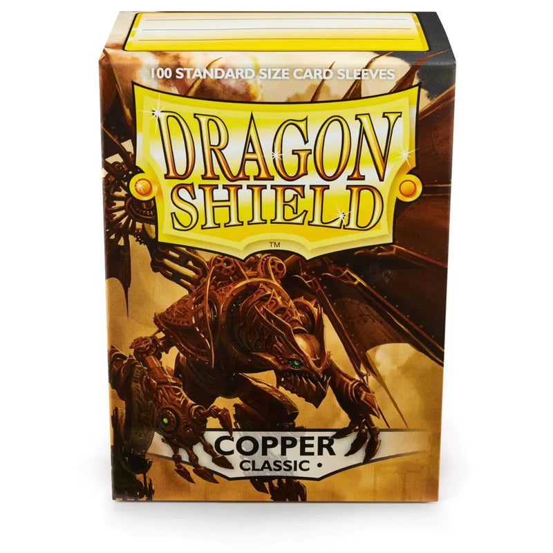 Dragon Shield Classic Card Sleeves, Copper, Standard Size (100ct)