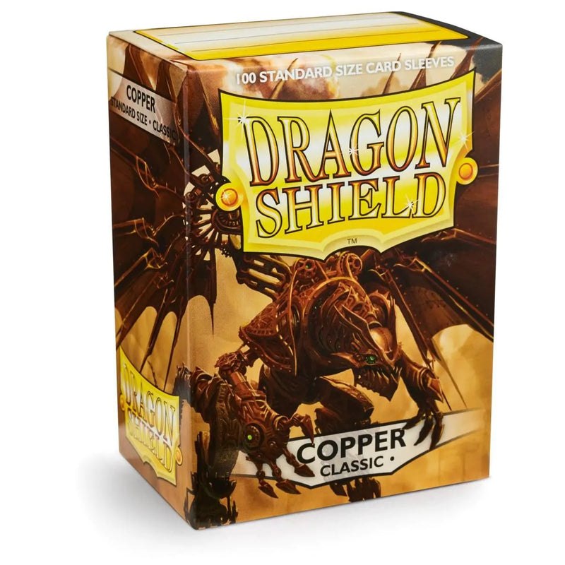 Dragon Shield Classic Card Sleeves, Copper, Standard Size (100ct)