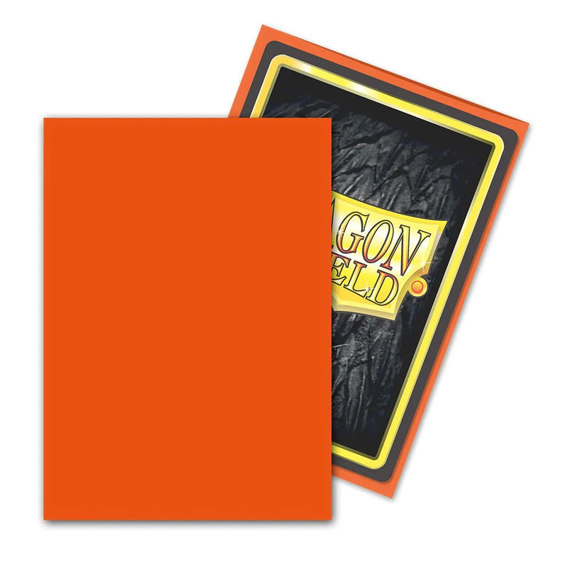 Dragon Shield Classic Card Sleeves, Tangerine, Standard Size (100ct)