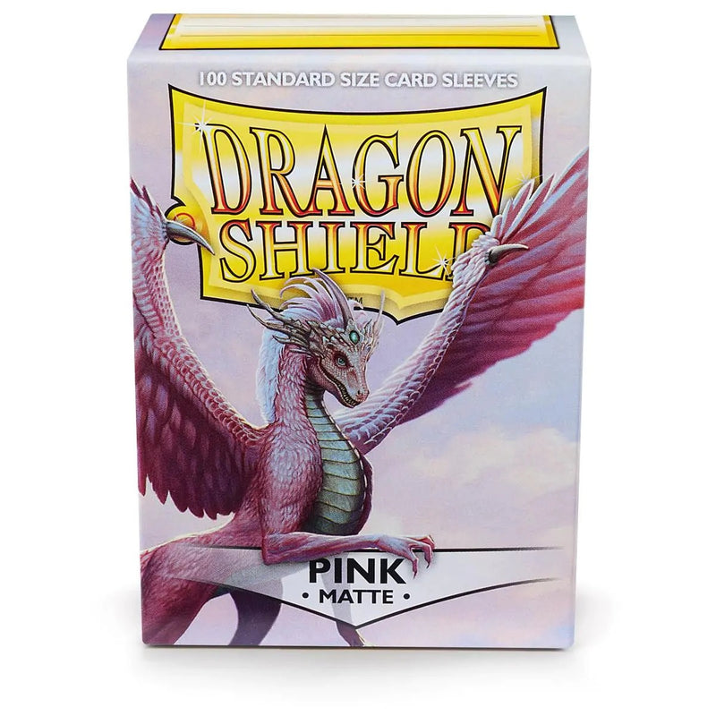 Dragon Shield Matte Card Sleeves, Standard Size, Pink (100ct)