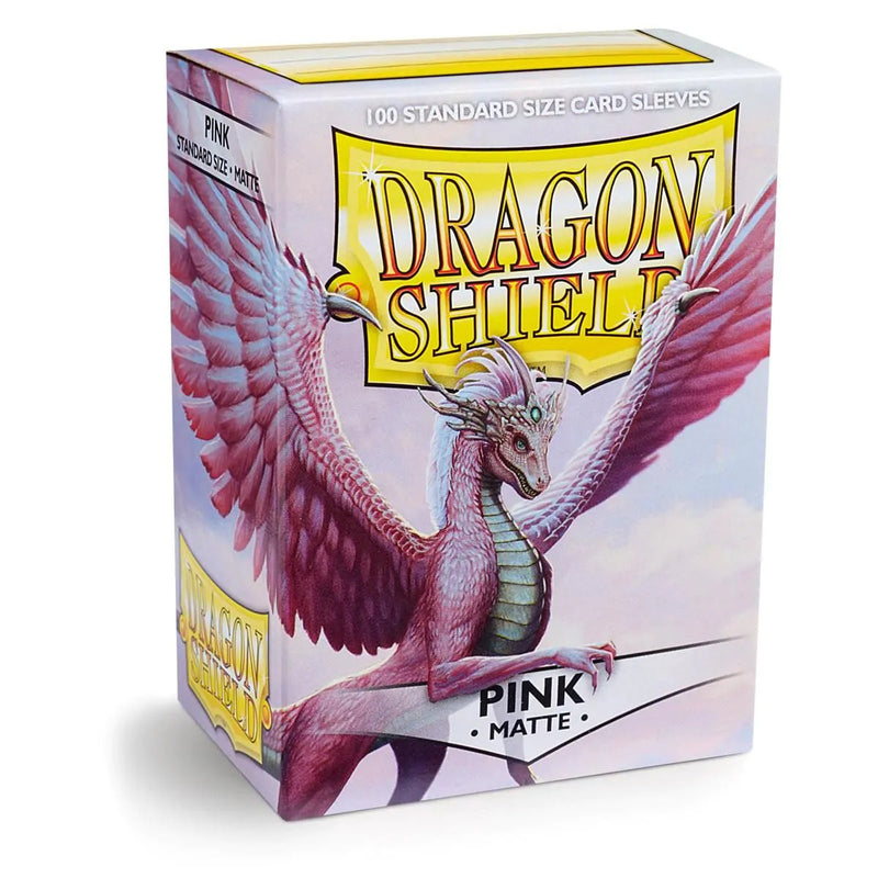 Dragon Shield Matte Card Sleeves, Standard Size, Pink (100ct)