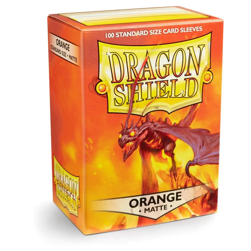 Dragon Shield Matte Sleeves, Standard Size, Orange