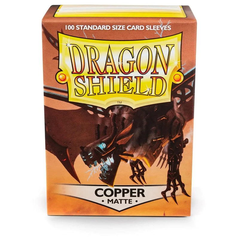Dragon Shield Matte Card Sleeves, Standard Size, Copper (100ct)