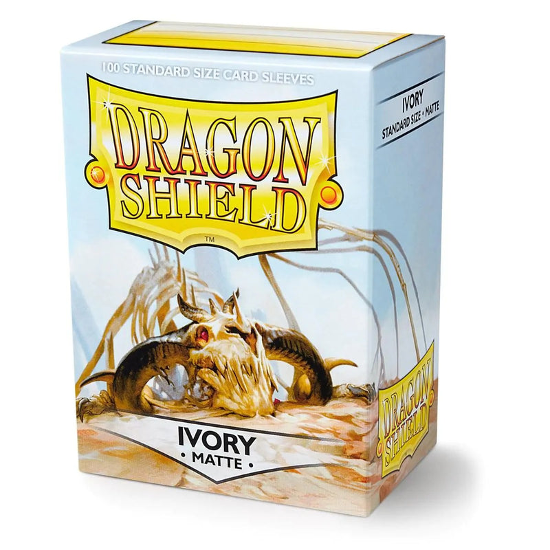 Dragon Shield Matte Card Sleeves, Standard Size, Ivory (100ct)