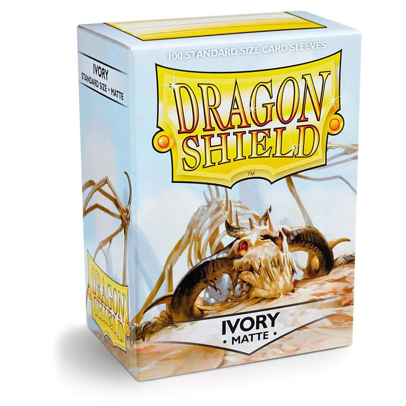 Dragon Shield Matte Card Sleeves, Standard Size, Ivory (100ct)