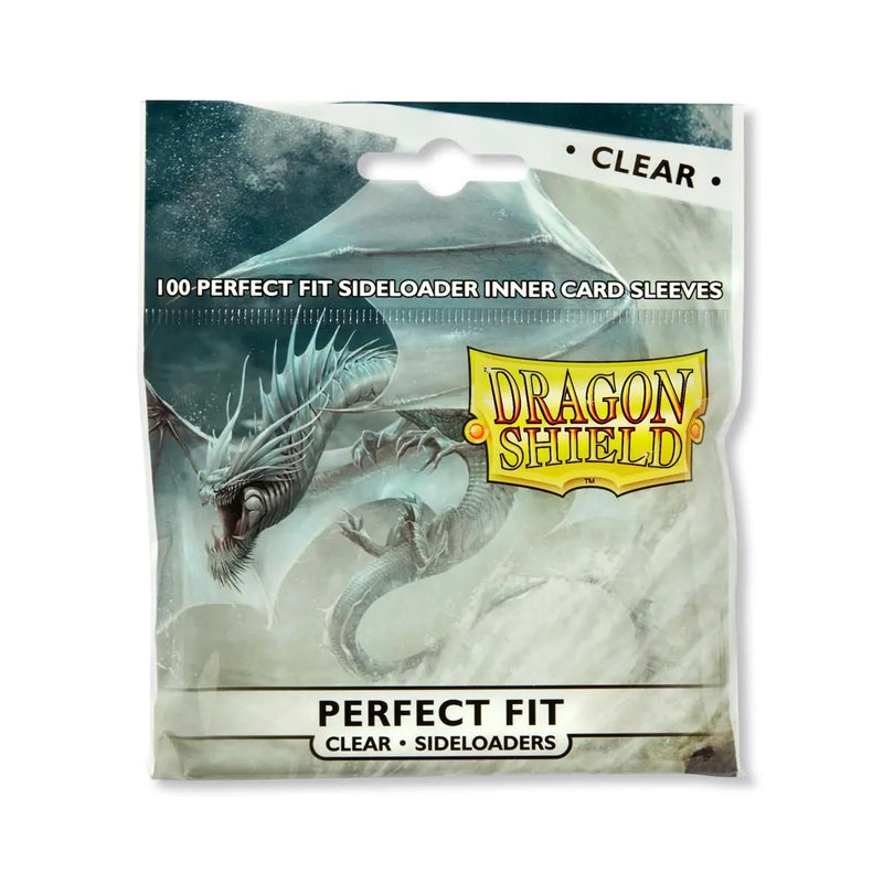 Dragon Shield Sideloading Perfect Fit Card Sleeves, Clear (100ct)