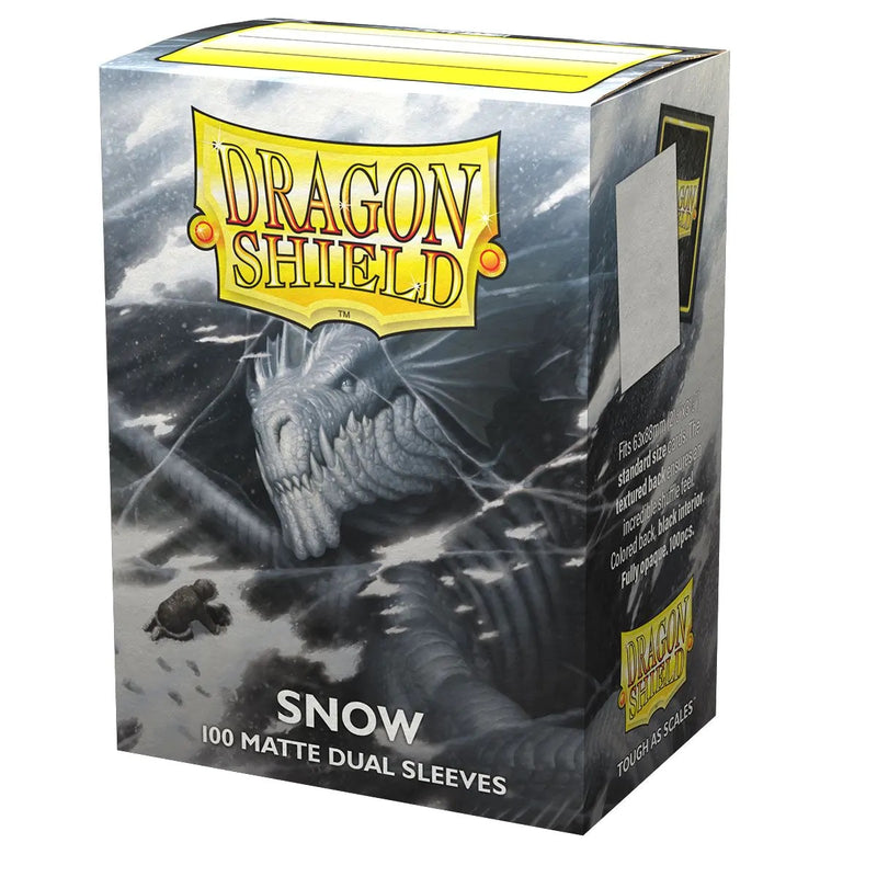 Dragon Shield Dual Matte Sleeves, Standard Size, Snow