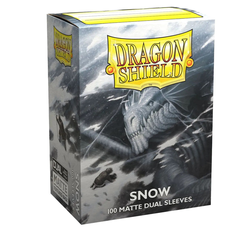 Dragon Shield Dual Matte Sleeves, Standard Size, Snow