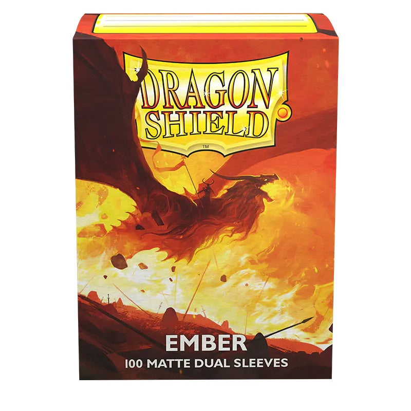 Dragon Shield Dual Matte Sleeves, Standard Size, Ember