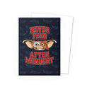Gremlins Gizmo Never Feed After Midnight Brushed Art Sleeves, Standard Size (100ct)