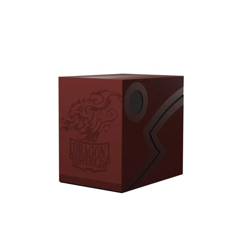 Dragon Shield Double Shell Deck Box - Blood Red