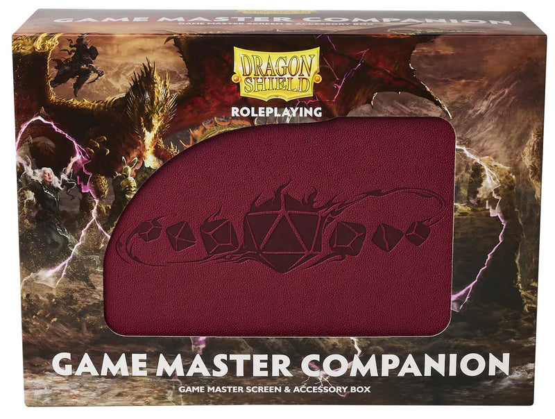Dragon Shield Game Master Companion - Blood Red