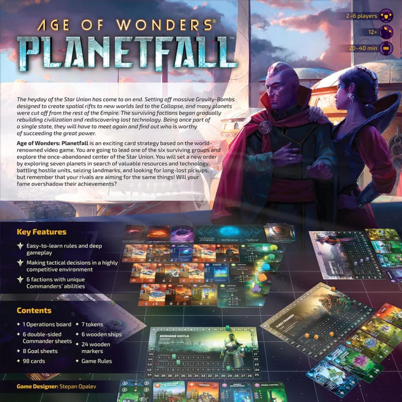 Age of Wonders: Planetfall Board Game