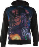 Star Wars Galagas Men's Black Sublimated Hoodie with Removable Sleeves