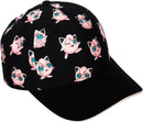 Pokemon Jigglypuff Microfiber Youth Curved Bill Snapback